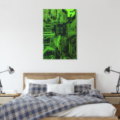 Toile Geek de la carte de circuit électronique Nerd PCB  (Insitu(Chambre))