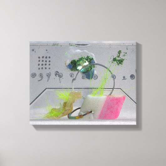 Toile Geek Gem K7 1986 Mélange de supports (Recto)