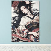 Toile Geisha 071429 (Insitu (Plancher de Bois))