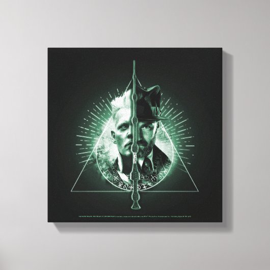 Toile GELLERT GRINDELWALD™ contre Dumbledore (Recto)