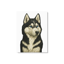 Gemme de Husky Sibérien