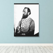 Toile Gen. "Stonewall" Jackson, image de guerre (Insitu (Plancher de Bois))