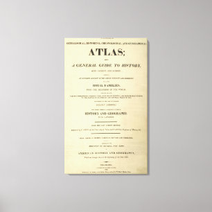 Toile Généalogique complet de page titre, historique