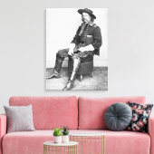 Toile Général George A. Custer (b/w photo) (Insitu(Salon))