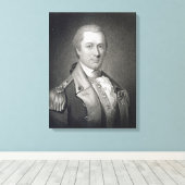 Toile Général Otho Holland Williams (1749-1794) gravé pa (Insitu (Plancher de Bois))