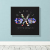 Toile Génération X Greece 1970 (Insitu (Plancher de Bois))