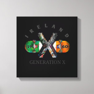 Toile Génération X Irlande Skateboard dans les années 19