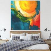 Toile Genèse Solaire (Insitu(Chambre))