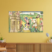 Toile Genesis 11 1-9 Building La Tour de Babel (Insitu(Salon))