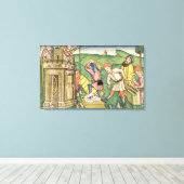 Toile Genesis 11 1-9 Building La Tour de Babel (Insitu (Plancher de Bois))