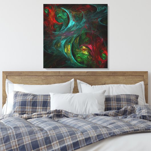 Toile Genesis Nova Abstrait Art Enveloppé Canvas Imprime (Insitu(Chambre))