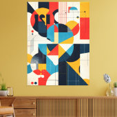 Toile Geo Rhythm (Insitu(Salon))