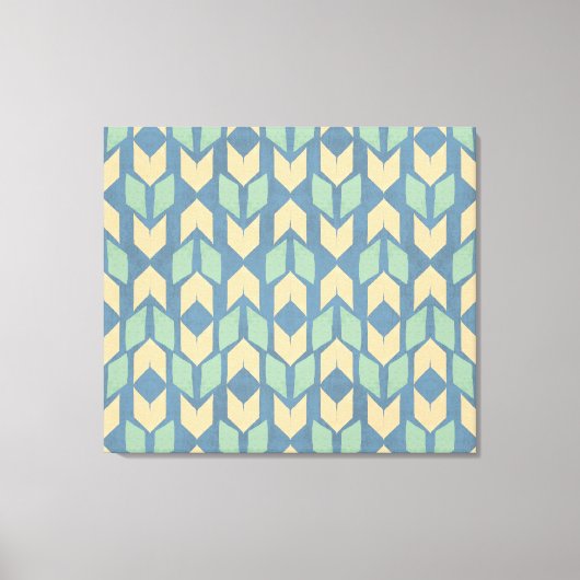 Toile Geo Step extérieur | Motif de flèche géométrique (Recto)