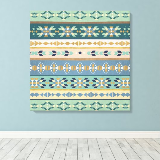 Toile Geo Step extérieur | Motif indien (Insitu (Plancher de Bois))