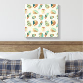 Toile Geo Step extérieur | MOTIF TURQUOISE (Insitu(Chambre))
