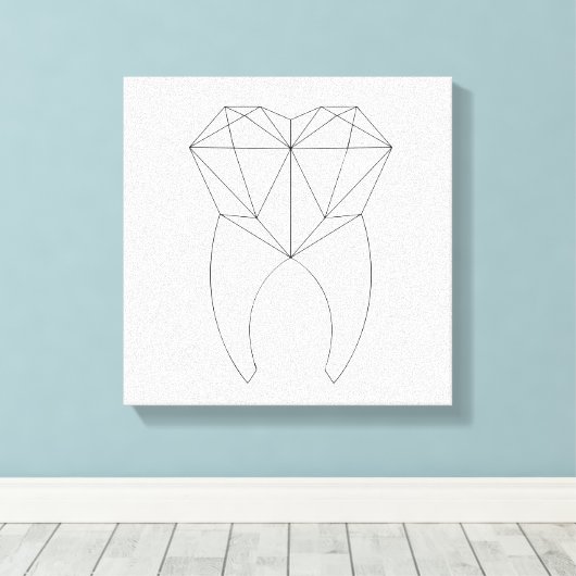 Toile Geo Tooth (Insitu (Plancher de Bois))