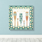 Toile Geo VI extérieur | Évasion (Insitu (Plancher de Bois))