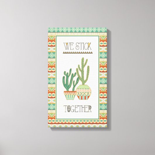 Toile Geo VIII du sud-ouest | Nous Nous Sticks Ensemble (Recto)