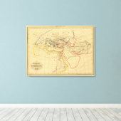 Toile Géographie d'Hérodote (Insitu (Plancher de Bois))