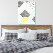 Toile Geometric Abstract Scandi (Insitu(Chambre))