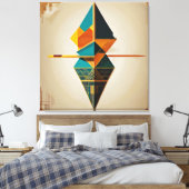 Toile Geometric Balance (Insitu(Chambre))