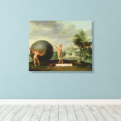 Toile Géométrie (Insitu (Plancher de Bois))