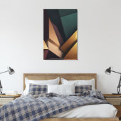 Toile Géométrie Abstraite Profonde (Insitu(Chambre))