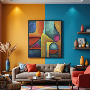 Toile Géométrie de l'essence