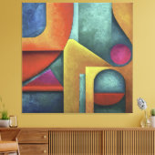 Toile Géométrie de l'essence (Insitu(Salon))