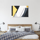 Toile Géométrie Diagonale Premium (Insitu(Chambre))