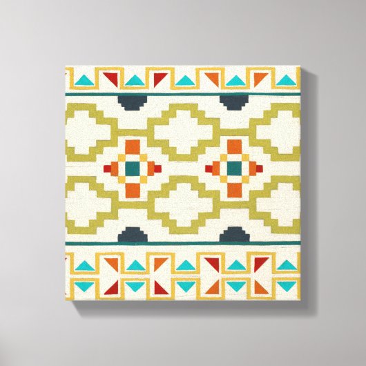 Toile Géométrie du sud-ouest I (Recto)