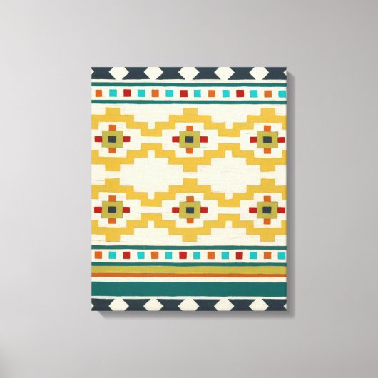 Toile Géométrie du sud-ouest III (Recto)