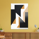 Toile Géométrie Interconnectée (Insitu(Salon))