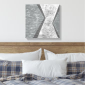 Toile Géométrie orchestrée IV (Insitu(Chambre))