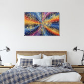Toile Géométrie sacrée cosmique (Insitu(Chambre))