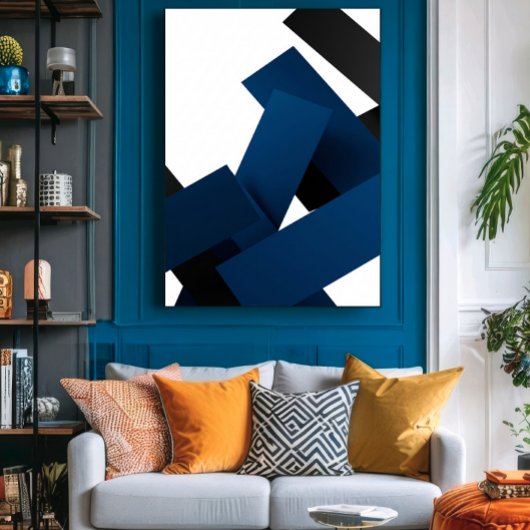Toile Géométrie Silencieuse