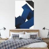 Toile Géométrie Silencieuse (Insitu(Chambre))