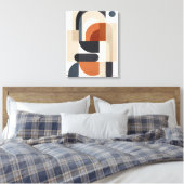 Toile Géométrie silencieuse en équilibre (Insitu(Chambre))