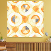 Toile Géométrie Terra dégradée (Insitu(Salon))