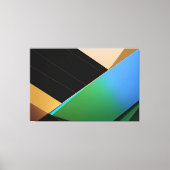 Toile Géométrie urbaine (Recto)