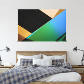 Toile Géométrie urbaine (Insitu(Chambre))