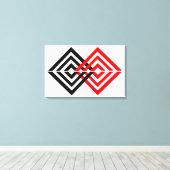 Toile Géométrique (Insitu (Plancher de Bois))