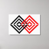 Toile Géométrique (Recto)