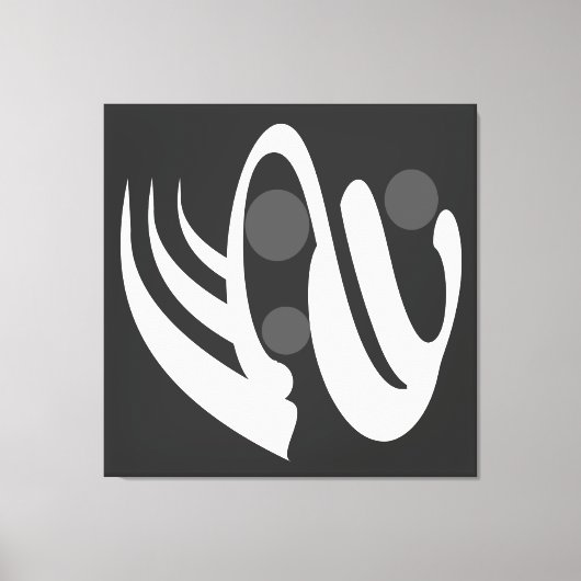 Toile géométrique abstraite moderne (Recto)