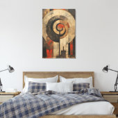 Toile Géométrique antique  (Insitu(Chambre))