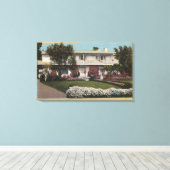 Toile George Burns et la maison de Gracie Allen (Insitu (Plancher de Bois))