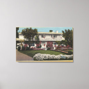 Toile George Burns et maison de Gracie Allen