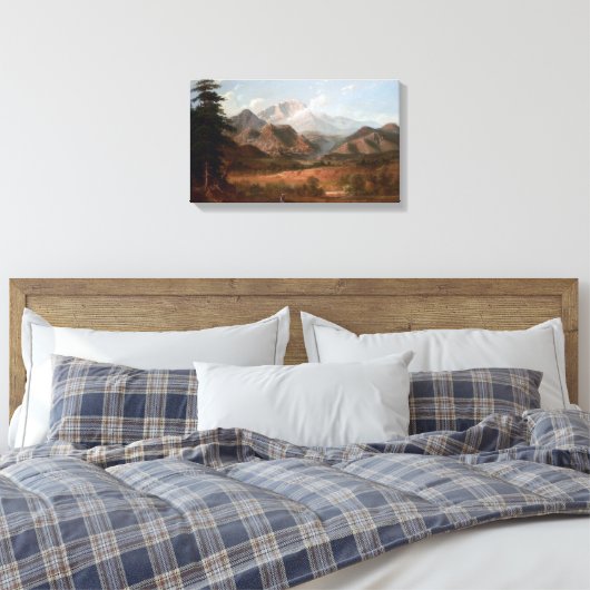 Toile George Caleb Bingham Vue de Pikes Peak (Insitu(Chambre))
