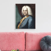 Toile George Frederic Handel, gravé par Thomson (Insitu(Salon))