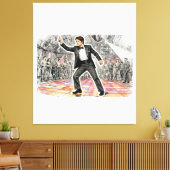 Toile George Hamilton (Resident evil outbreak) (Insitu(Salon))